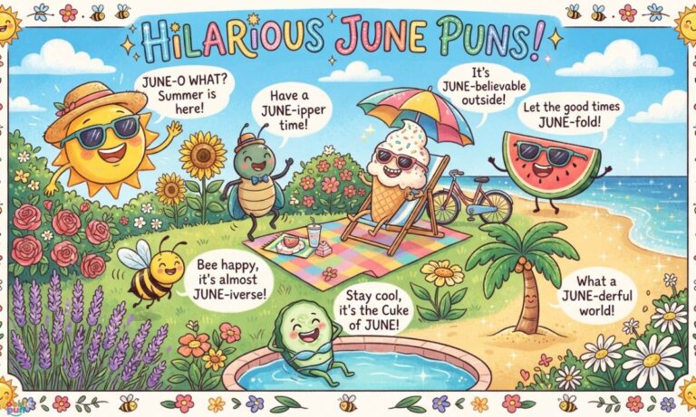 Hilarious June Puns