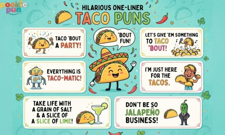 Hilarious One-Liner Taco Puns