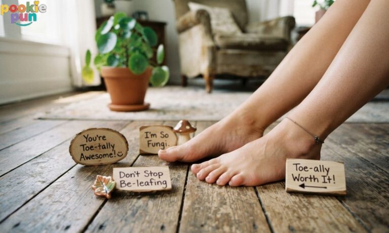 Hilarious One-Liner Toe Puns