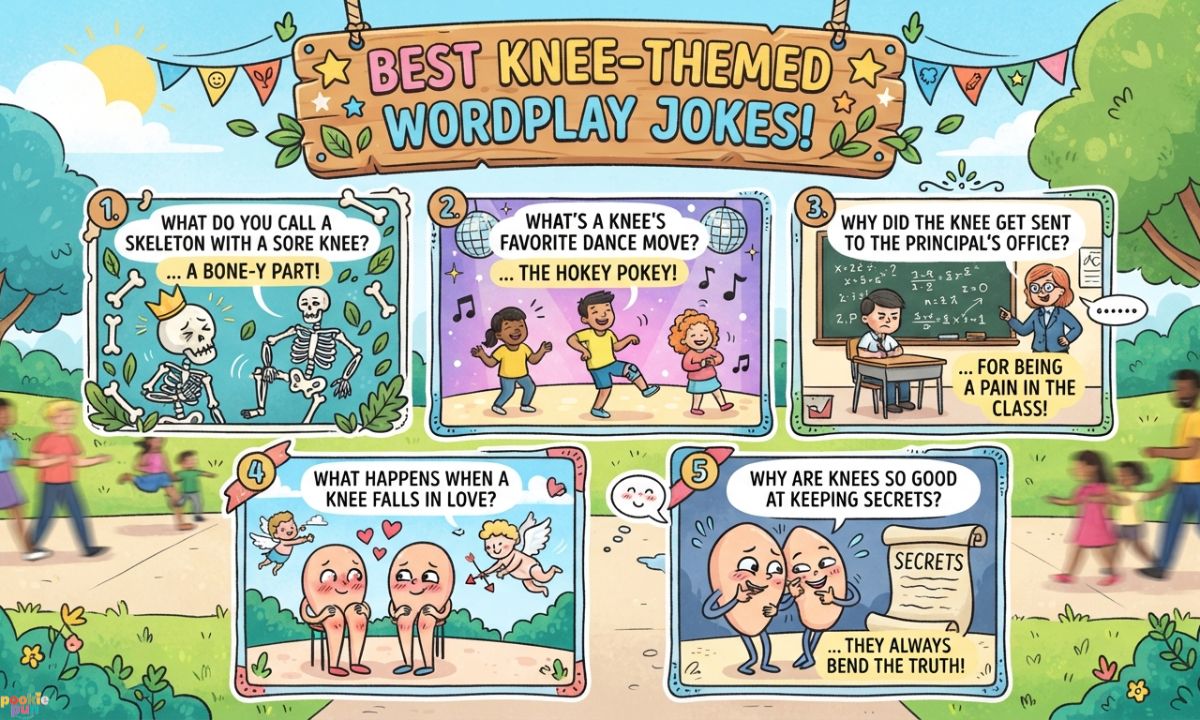 Knee-Themed Wordplay Jokes