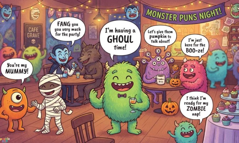 Monster Puns