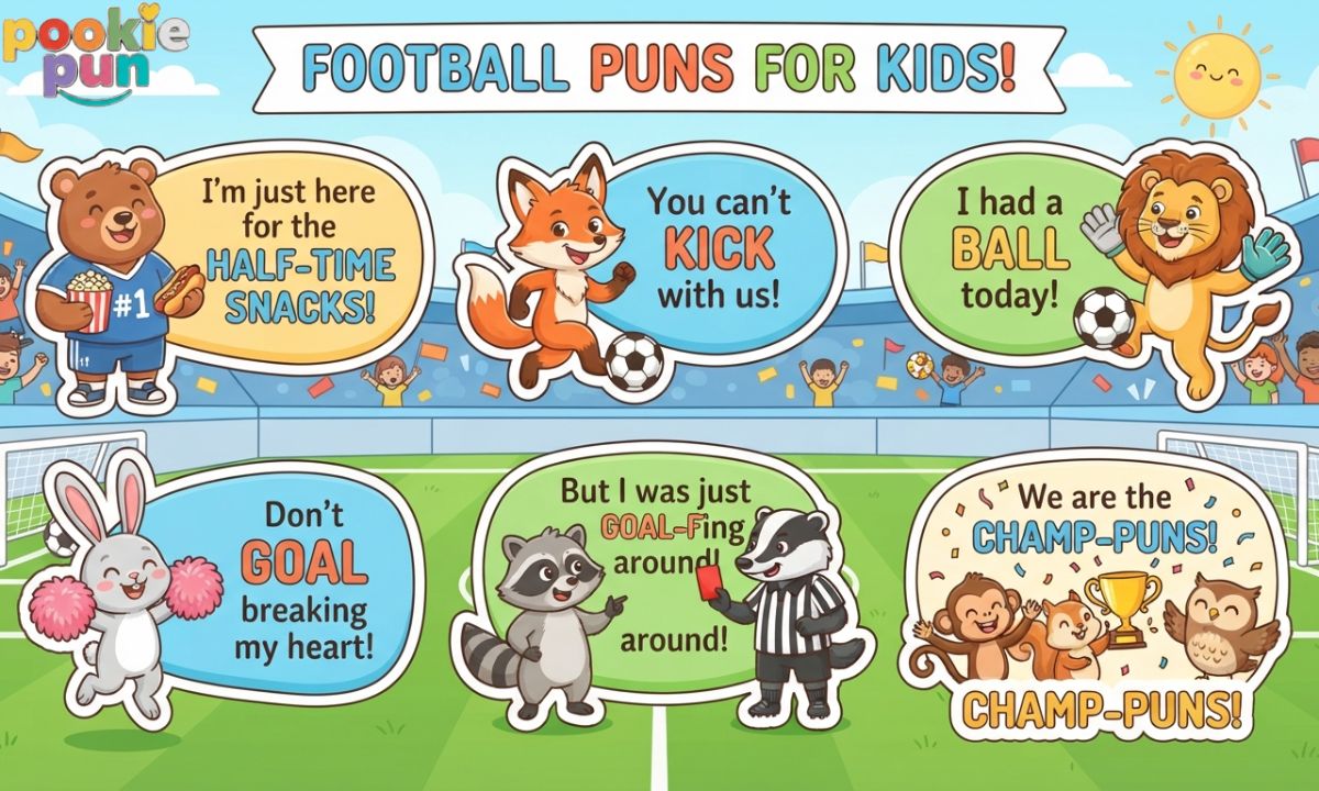 One-Liner Football Puns for Kids