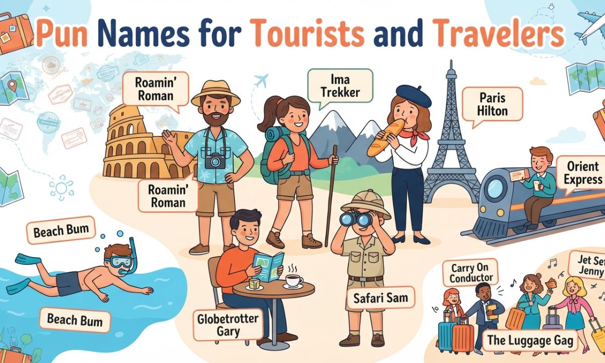 Pun Names for Tourists