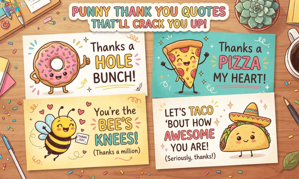 Punny Thank You Quotes 