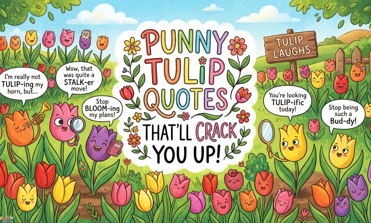 Punny Tulip Quotes 