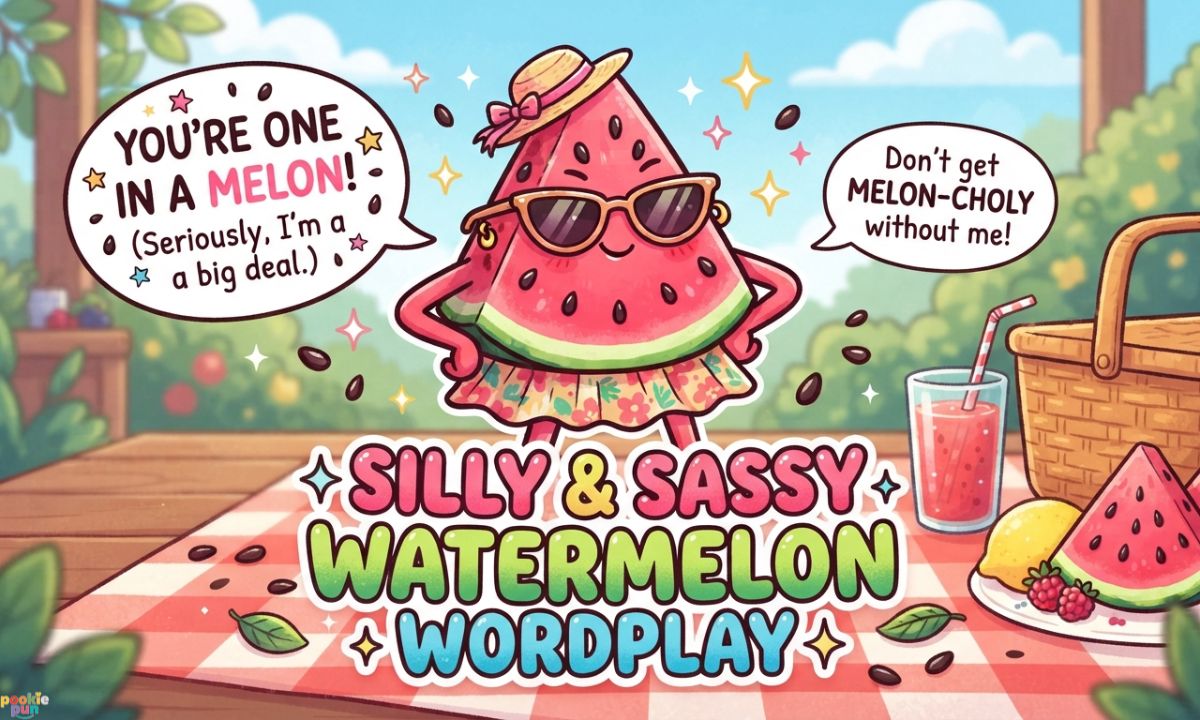 Sassy Watermelon Wordplay