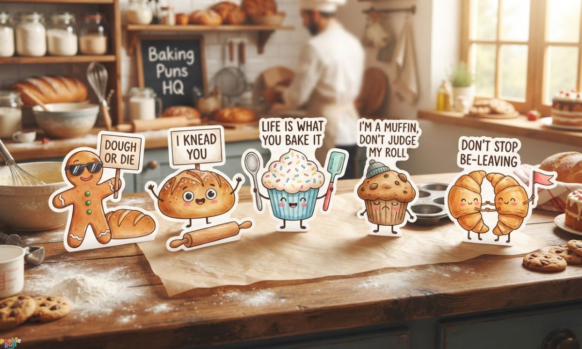 Short Funny Baking Puns