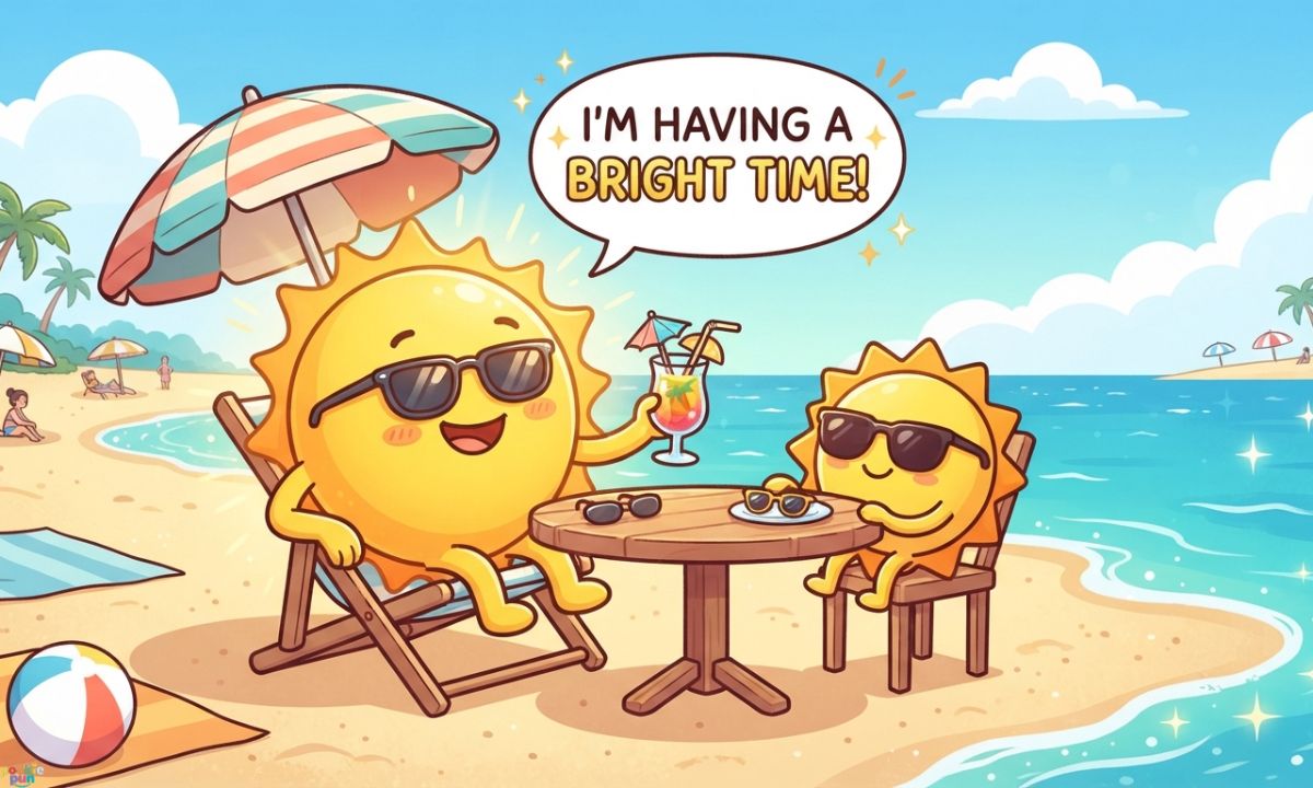 Short Funny Sun Puns