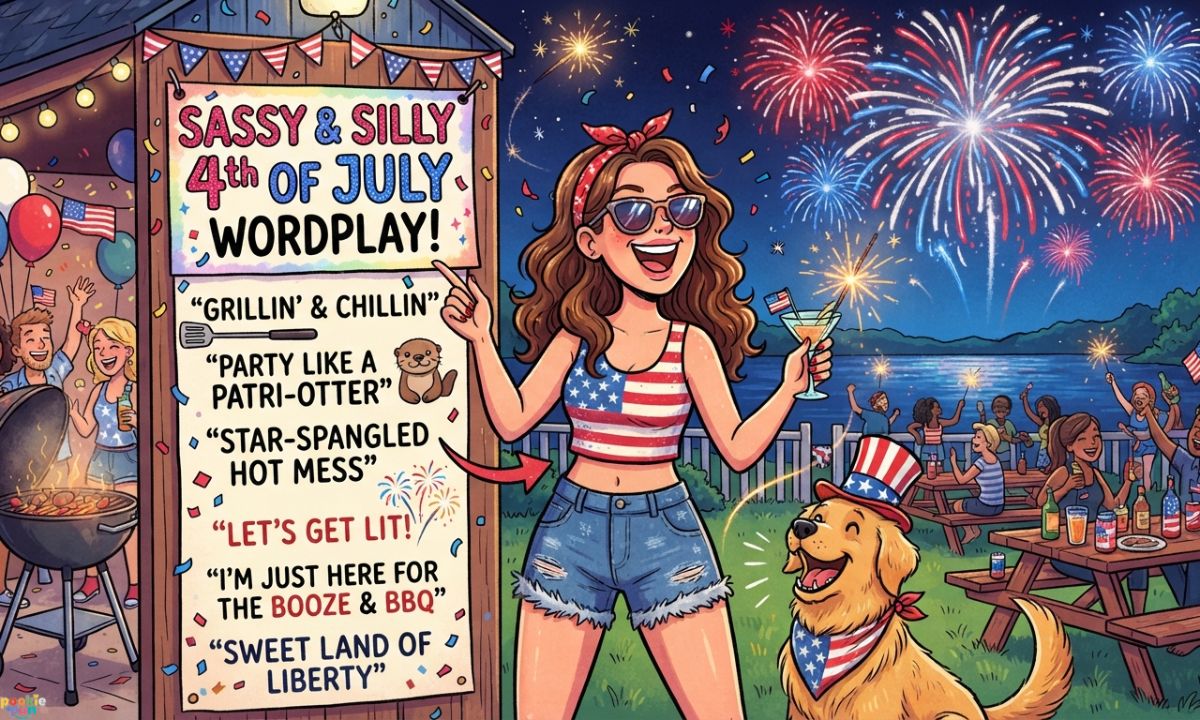 Silly & Sassy 4th of July Wordplay