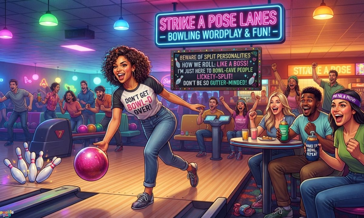 Silly & Sassy Bowling Wordplay