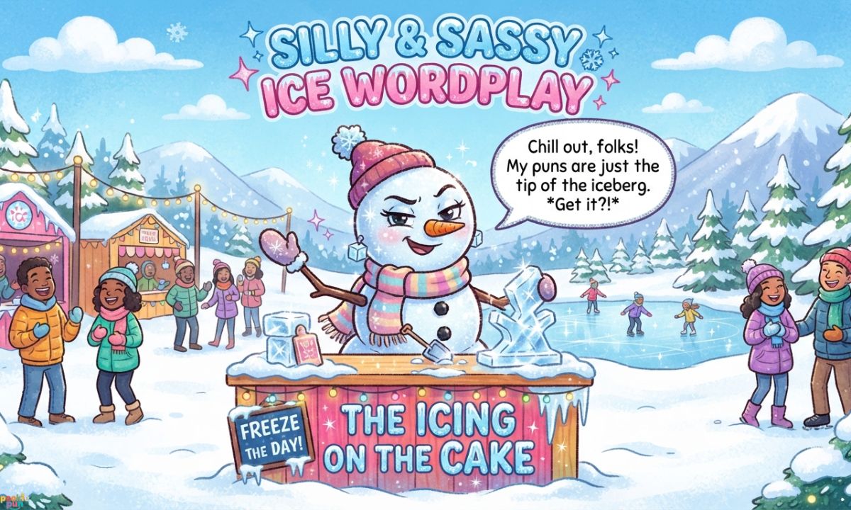 Silly & Sassy Ice Wordplay