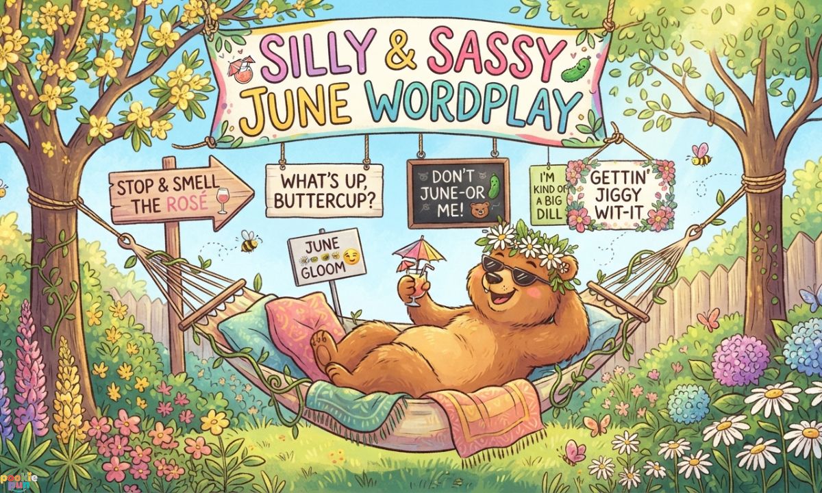 Silly & Sassy June Wordplay