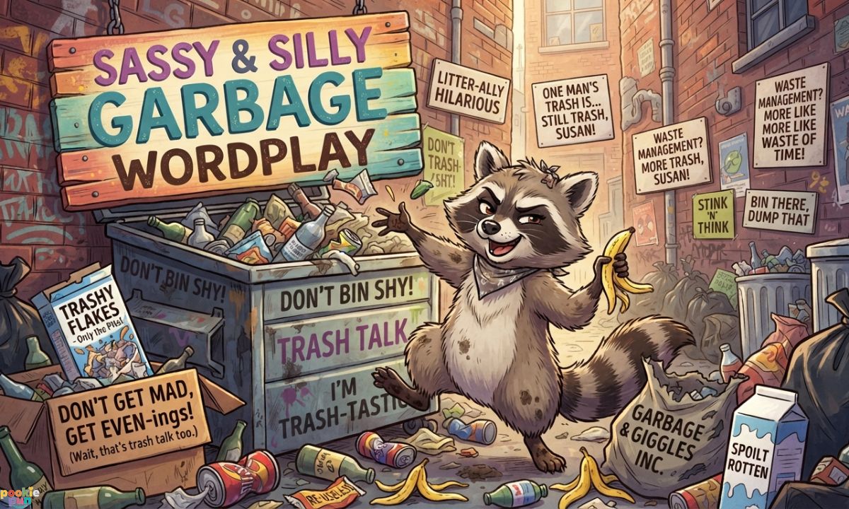 Silly and Sassy Garbage Wordplay