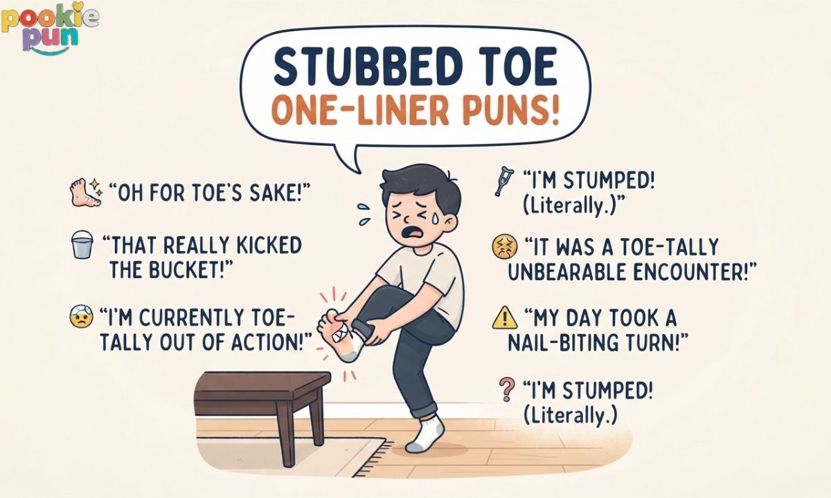 Stubbed Toe One-Liner Puns