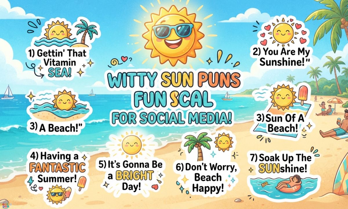 Sun Puns for Social Media