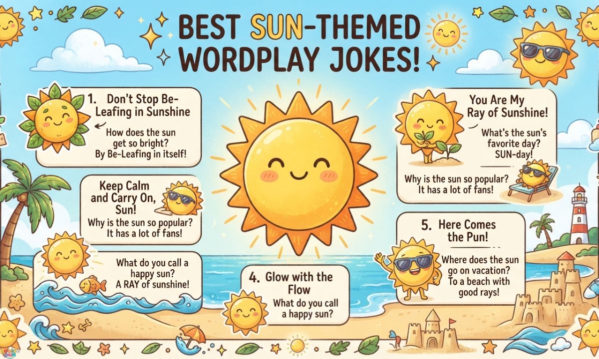 Sun-Themed Wordplay Jokes