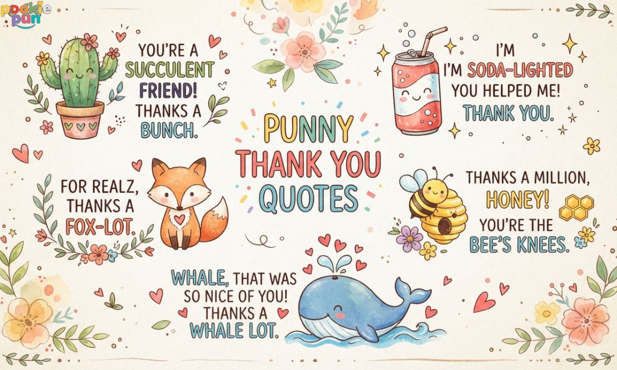 Thank You Puns for Every Mood
