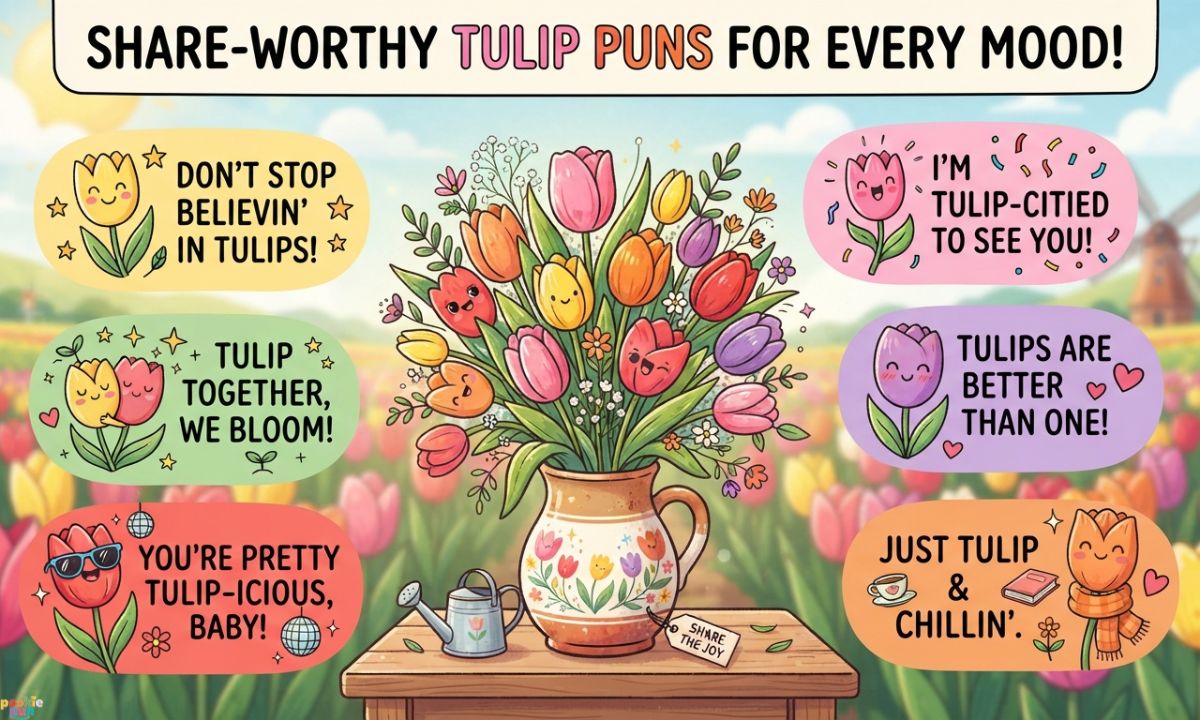Tulip Puns for Every Mood