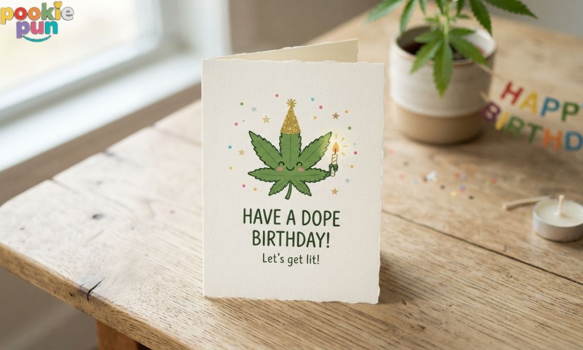 Weed Puns for Birthday Cards