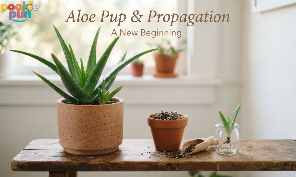 Aloe Pup and Propagation Captions