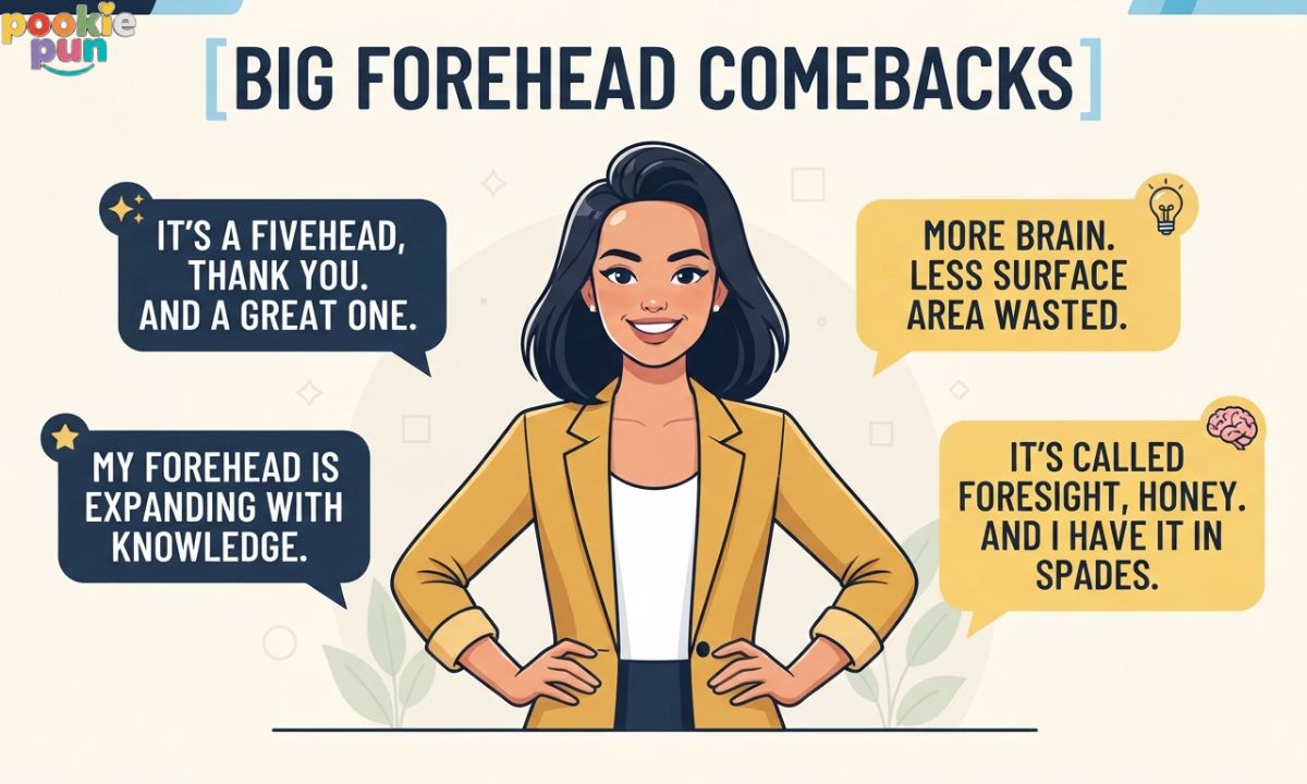 Big Forehead Comebacks