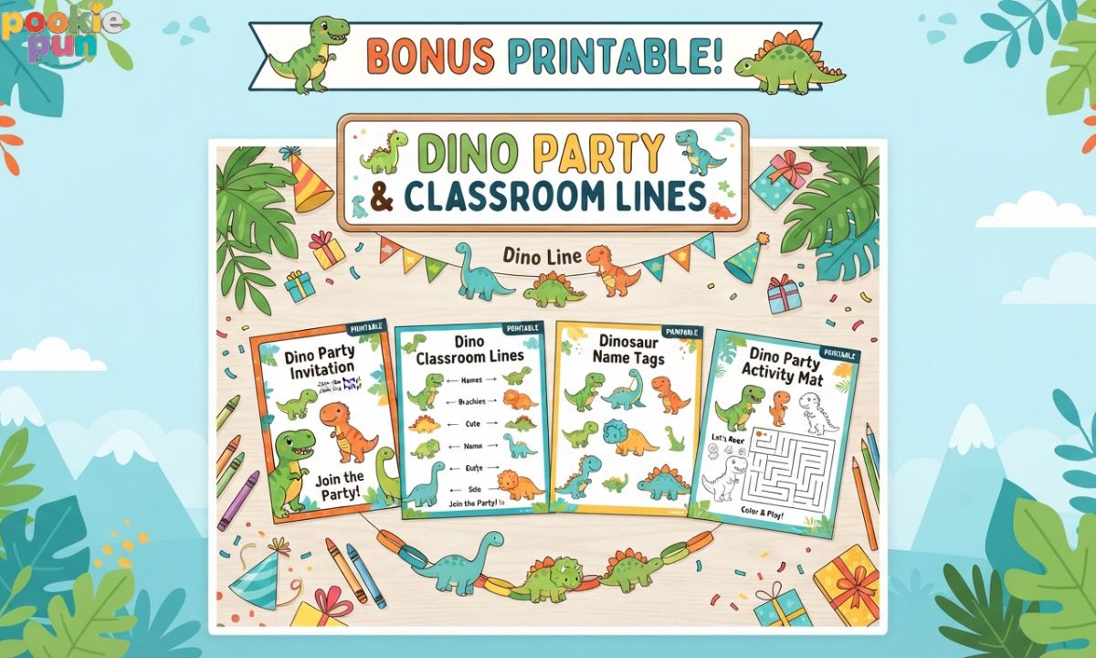 Bonus Printable Dino Party 