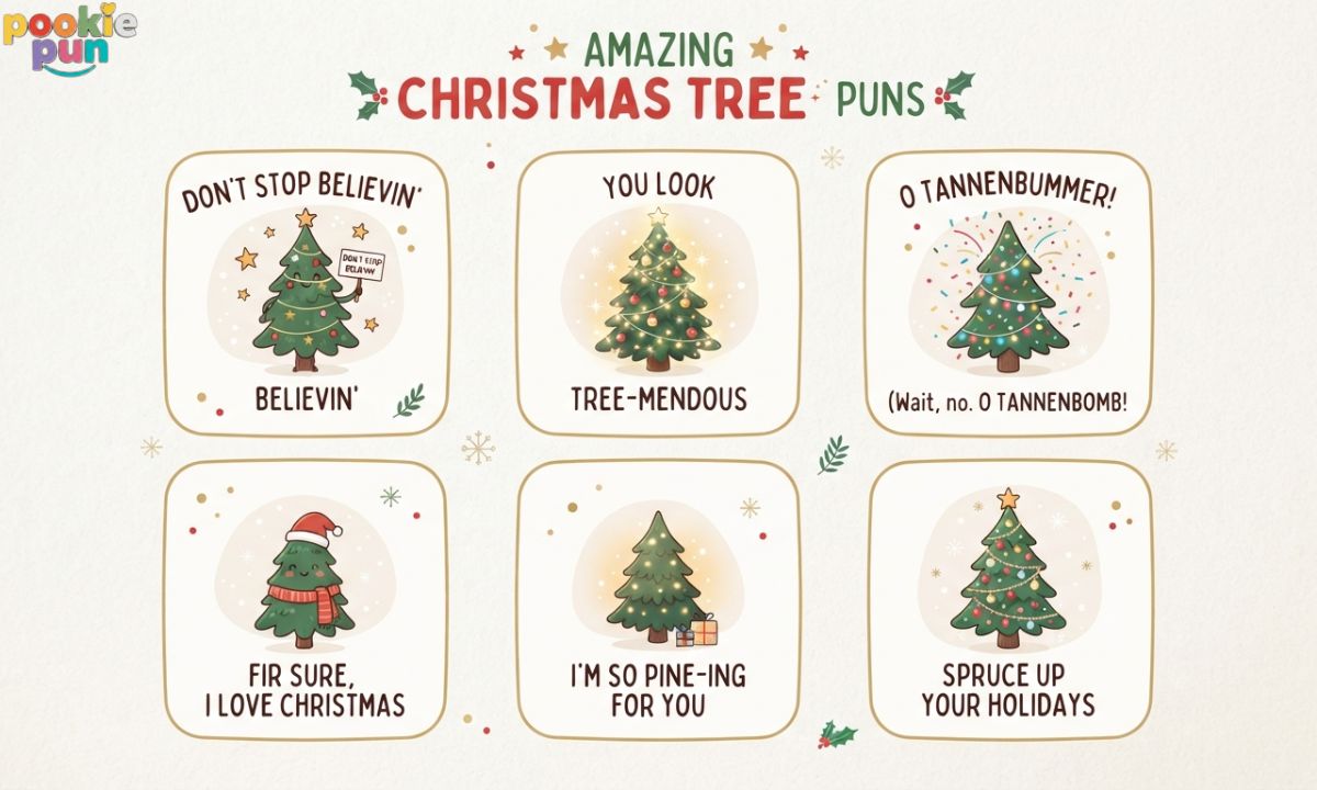 Christmas Tree Puns