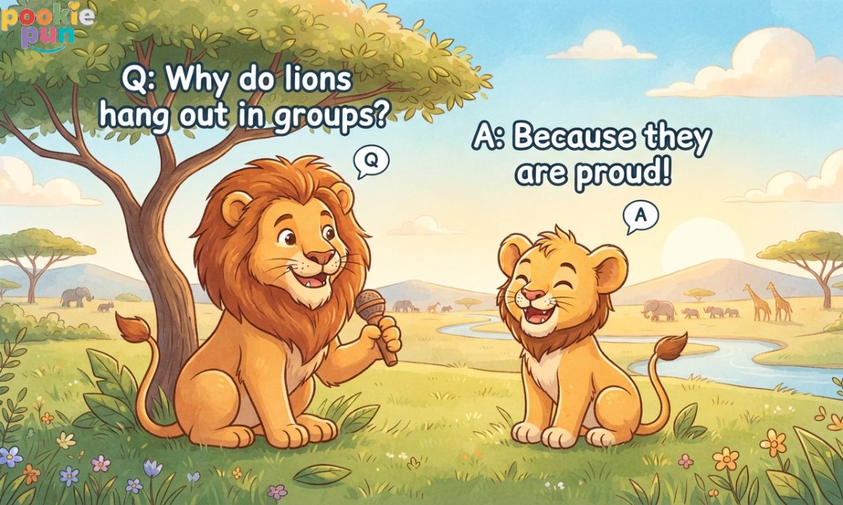 Classic Q&A Lion Jokes