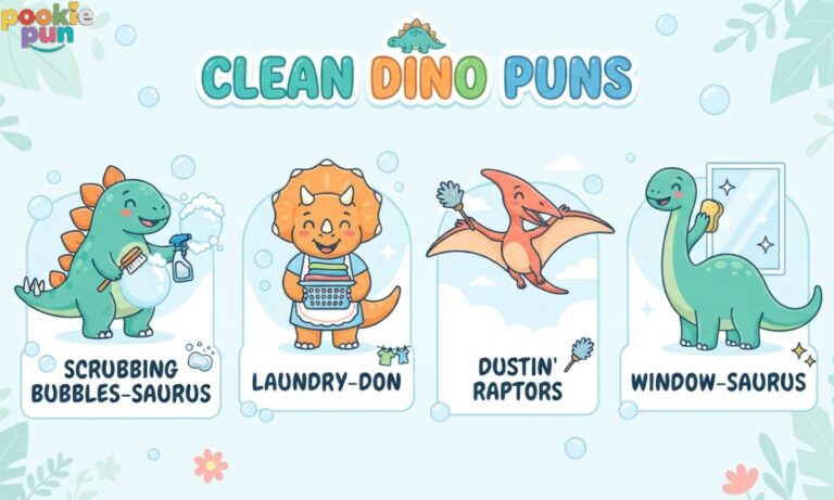 Clean Dino Puns