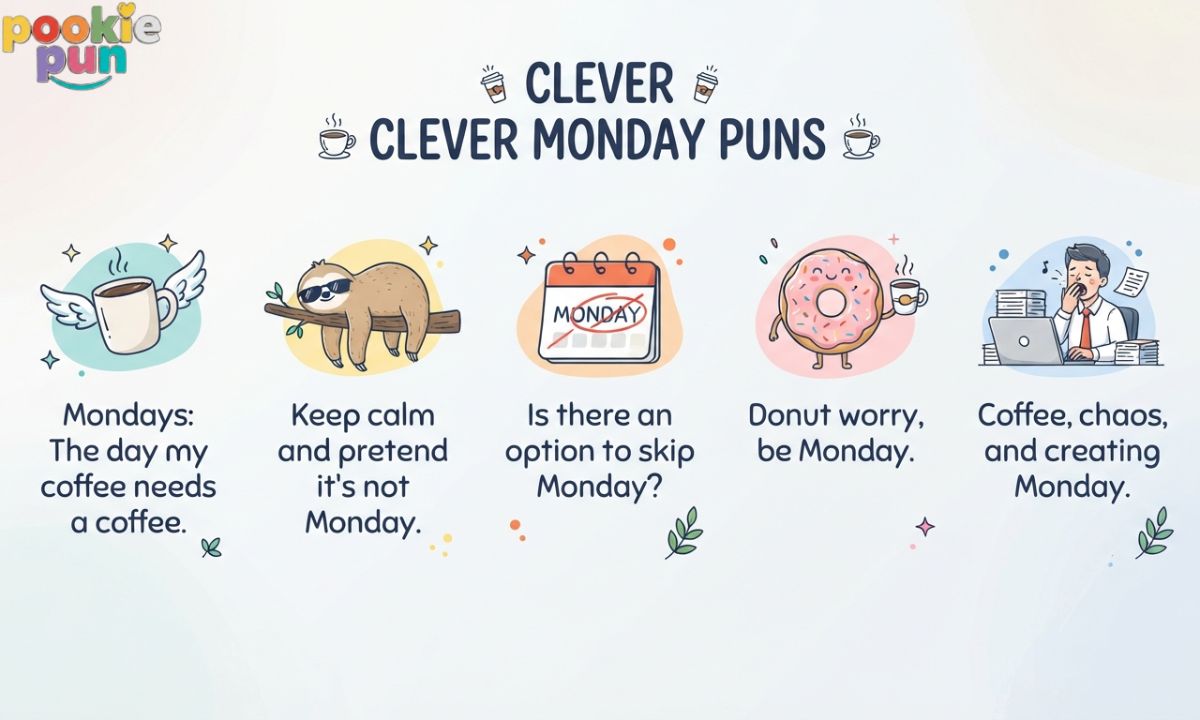 Clever Monday Puns