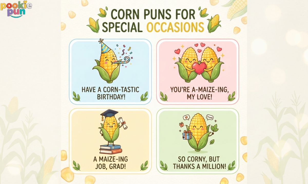 Corn Puns for Special Occasions