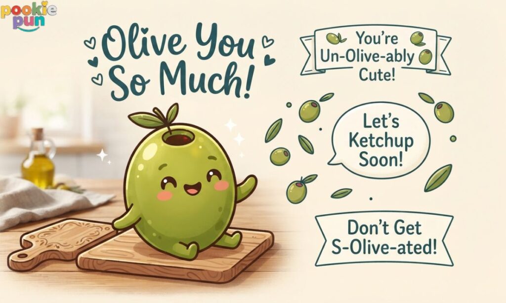 Cute Olive Puns