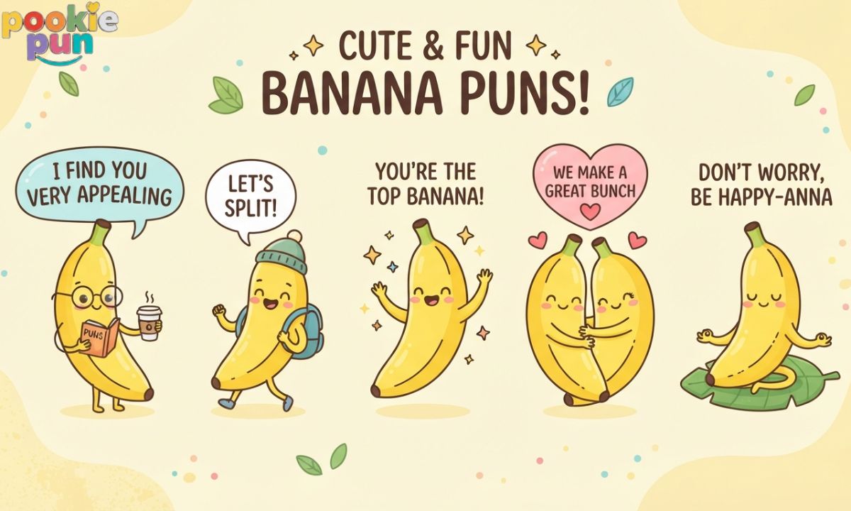 Cute banana puns