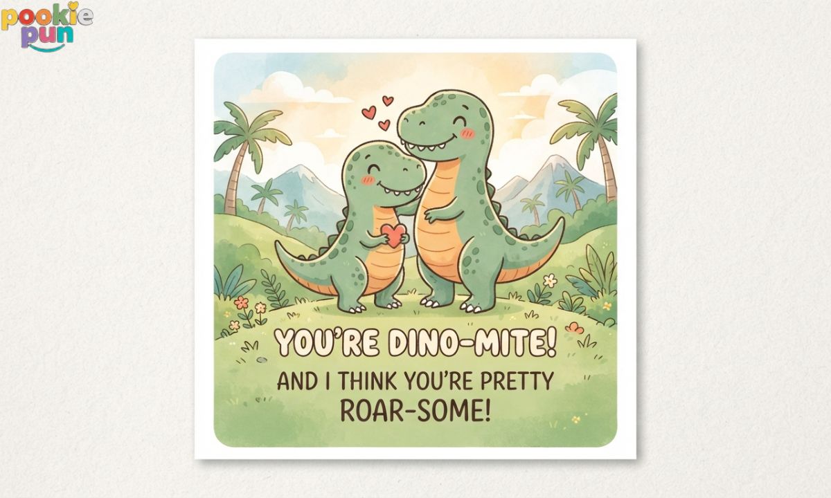 Dino Love Puns 