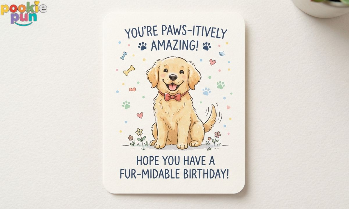 Dog Card Puns