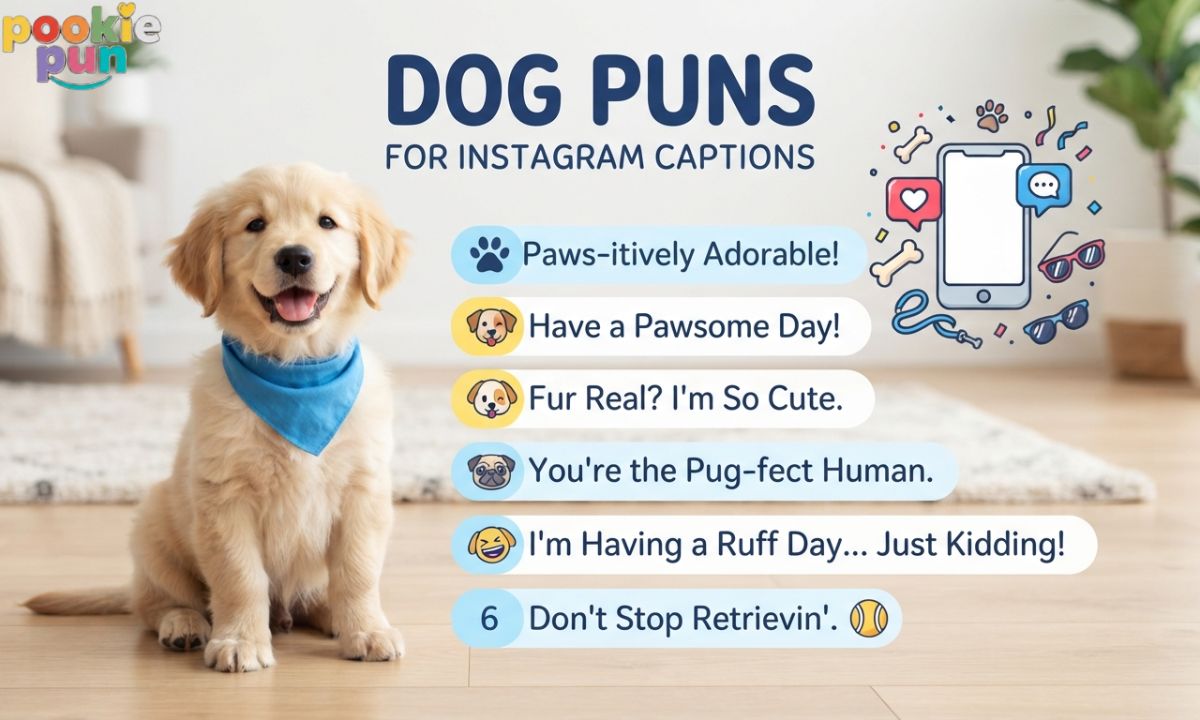 Dog Puns for Instagram Captions