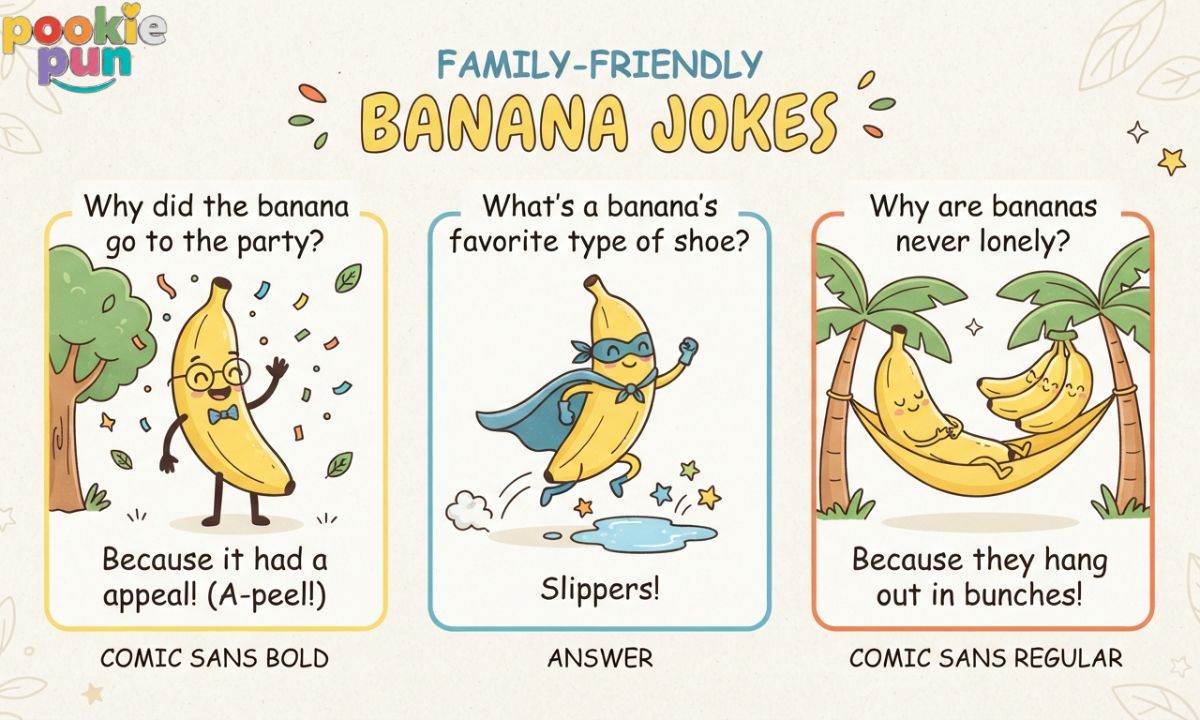 Family-Friendly Banana Jokes