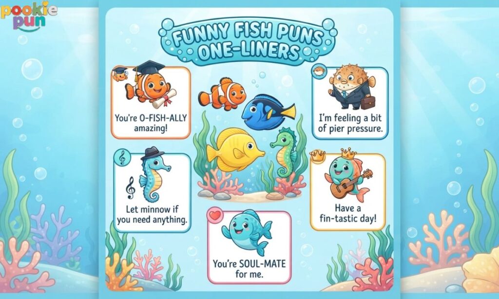 Funny Fish Puns One-Liners