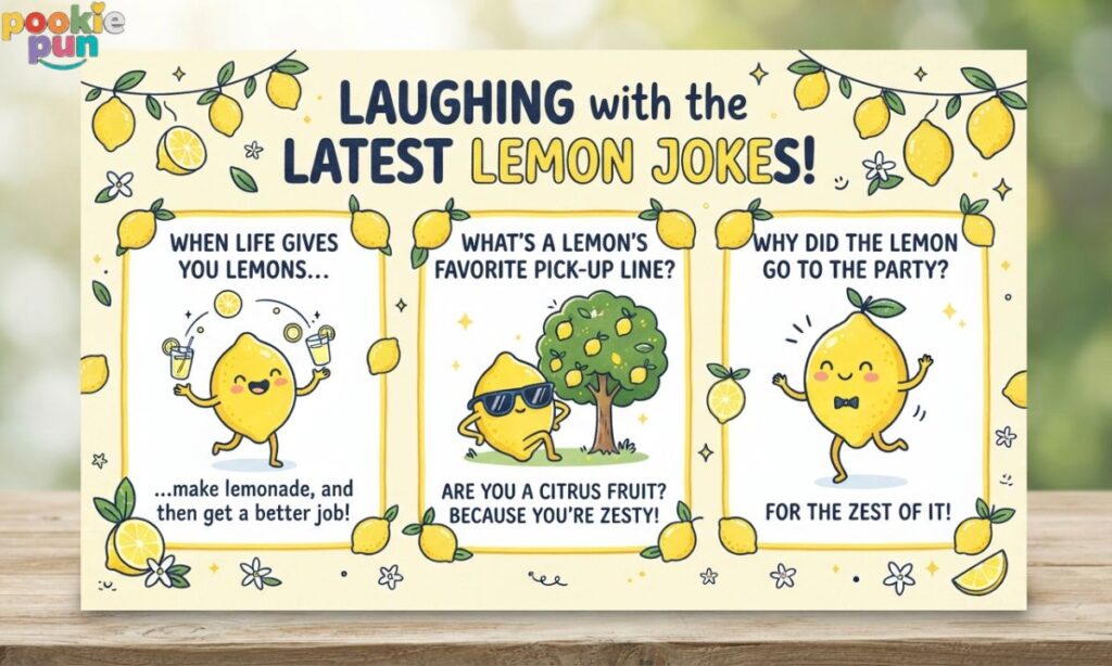 Funny Lemon Puns and Lemon Dad Jokes