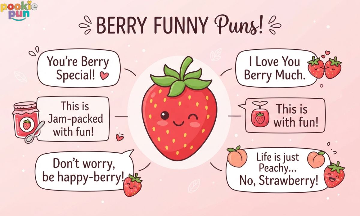 Funny Strawberry Puns One Liners