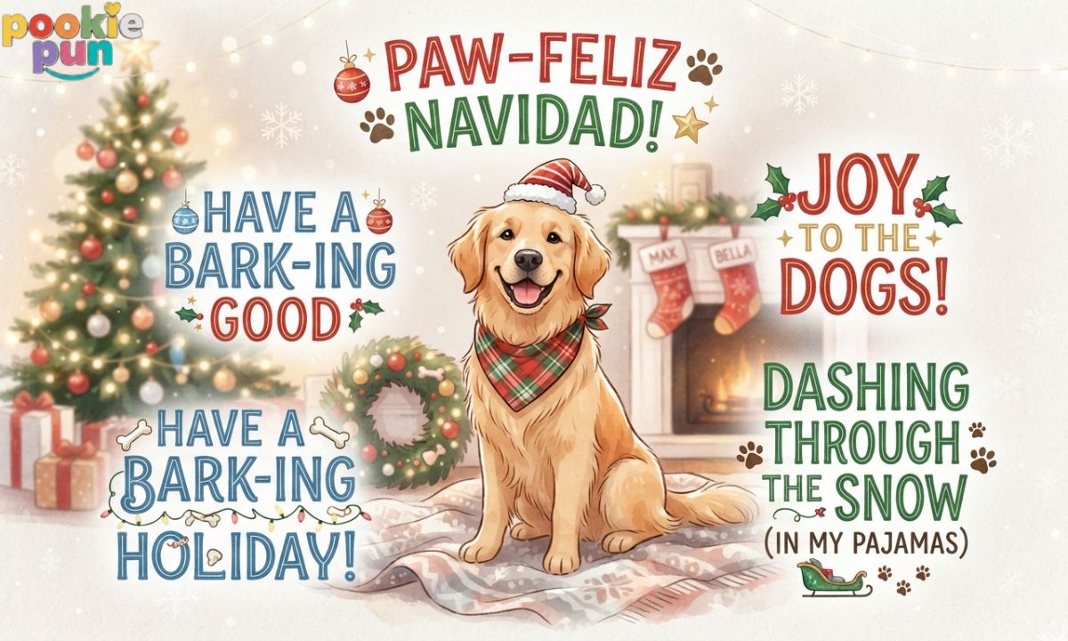 Holiday Dog Puns