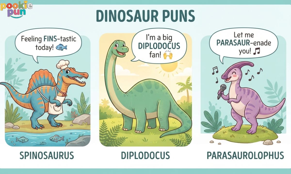 Parasaurolophus Puns