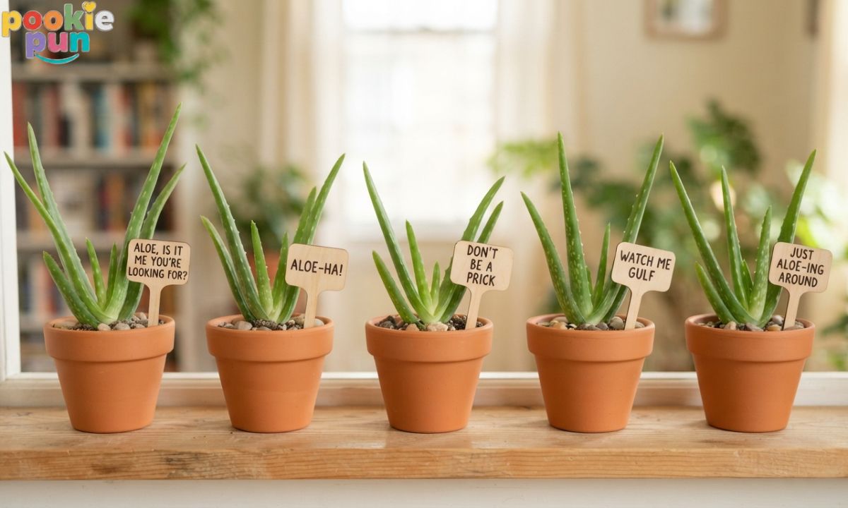 Punny Aloe Plant Names