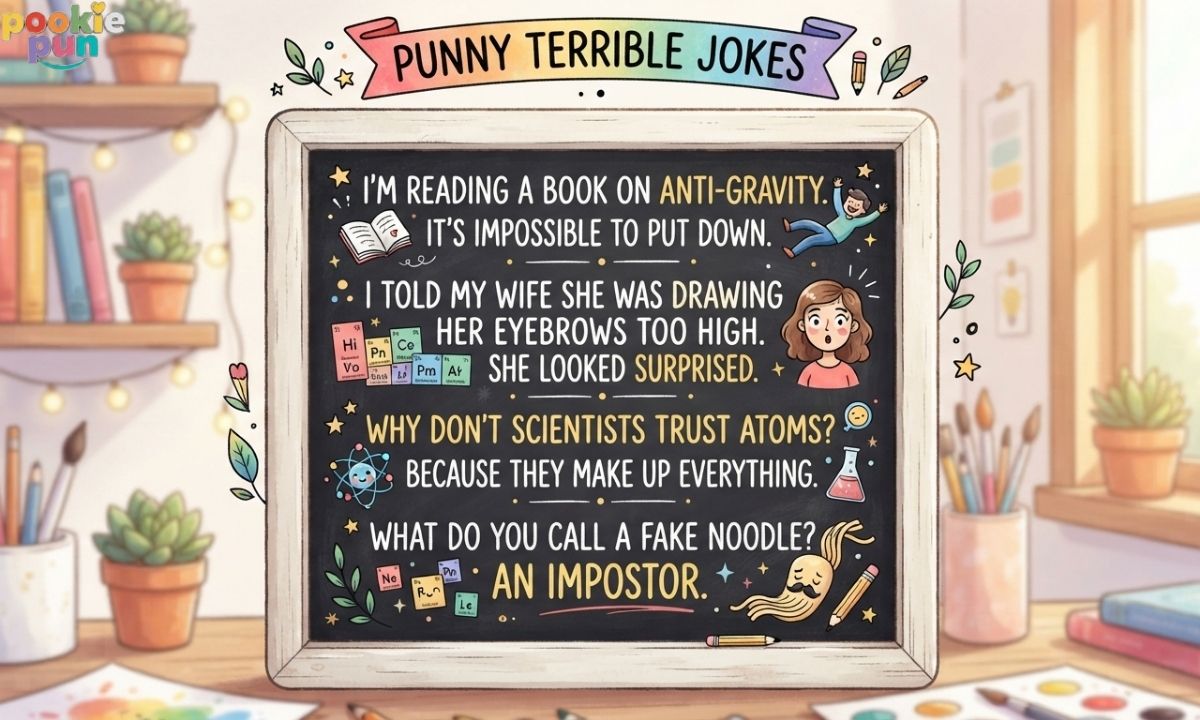 Punny Terrible Jokes Quotes
