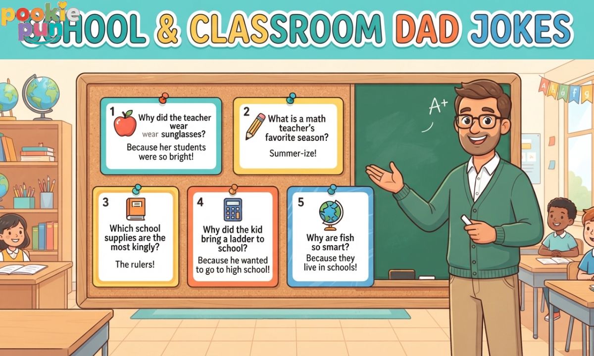School and Classroom Dad Jokes