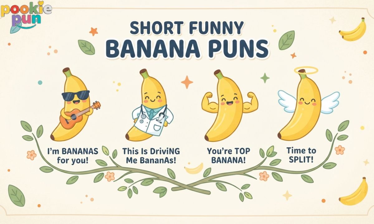 Short Funny Banana Puns