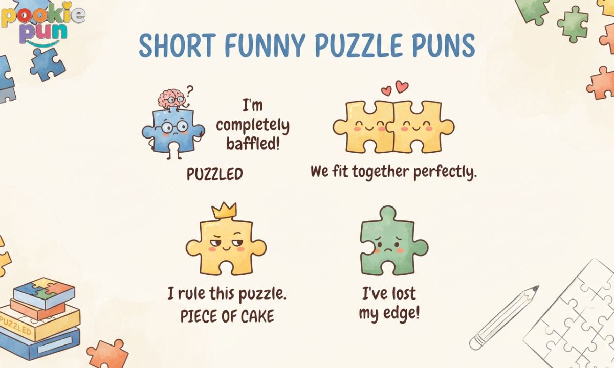 Short Funny Puzzle Puns