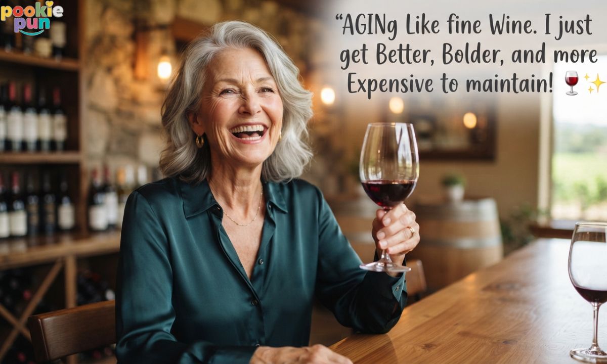 Silly and Sassy Aging Like Fine Wine Quotes